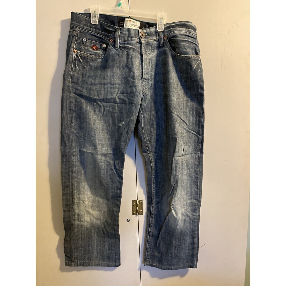 Vintage ENERGIE Straight Morris Jeans Made In Italy Men's Blue Denim 35x27 Y2K